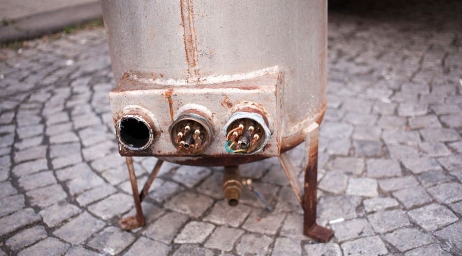 Old water heater